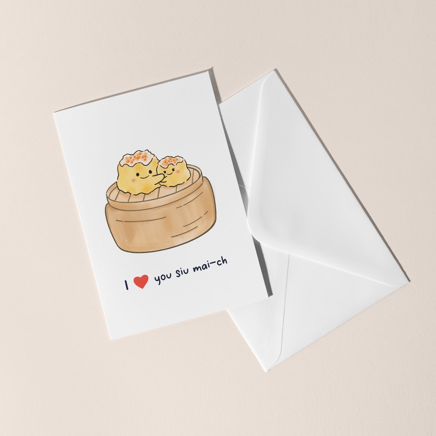 I Love You Siu Maich Greeting Card